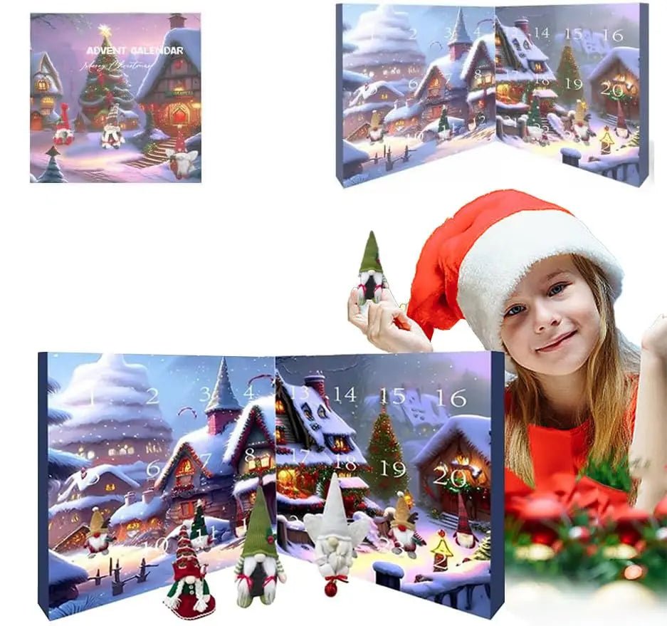 
                  
                    2024 Christmas Gnome Advent Calendar, 24 Day Christmas Advent Calendar with Collectible Gnome Dolls, 2024 Christmas Advent - Nook Nest Online Store
                  
                