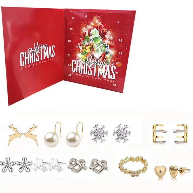 
                  
                    24Pcs Countdown Calendar Advent Surprise Blind Box Set Christmas Jewelry Bracelet Set DIY Creative Ornaments Xmas Children Gift - Nook Nest Online Store
                  
                