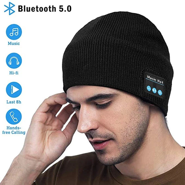 Bluetooth Headphone Wireless Smart Cap