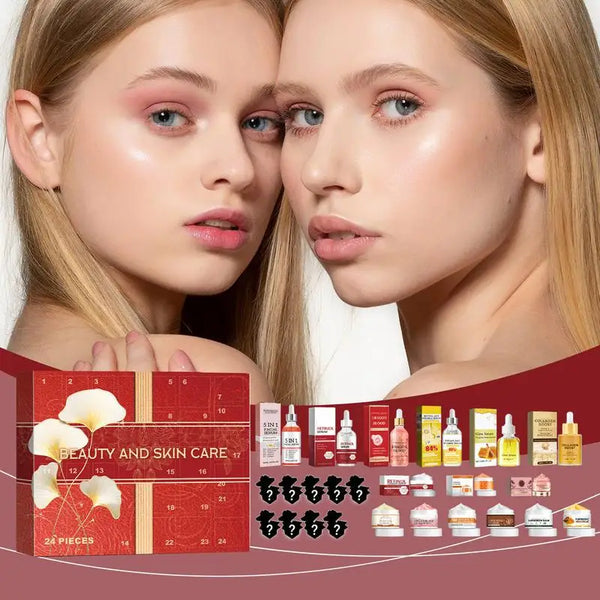 Advent Calendar Beauty Christmas Advent Calendar Skin Care Set 2024 Christmas Count Down Facial Skincare For Women