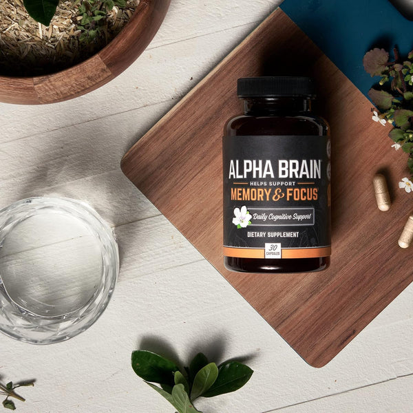 Alpha Brain Supplement Capsules