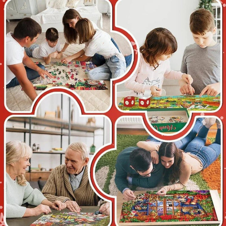 Advent Calendar 2023 Christmas Jigsaw Puzzles 1008Pcs 24 Days Christmas Countdown Calendar Thanksgiving Gift Family Game Puzzle - Nook Nest Online Store