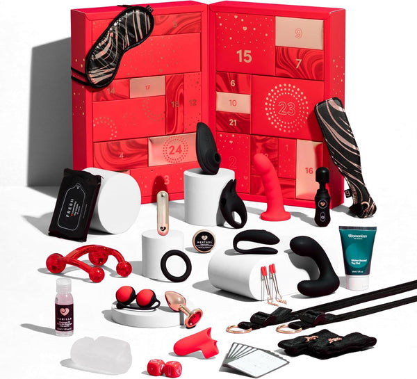 Advent Calendar 2024 – 24 Day Couples Sex Toy Gift Set – Erotic Adult Toys for Men, Women & Couples – Vibrators, Bondage, Masturbators and Massagers – Worth over $530 - Nook Nest Online Store