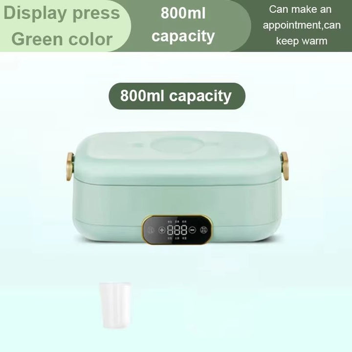 An electrically heated lunch box and steamer. Lunch box. Cookware warmer food container made of stainless steel - Nook Nest Online Store