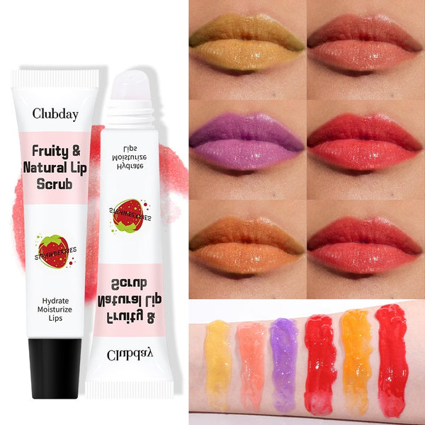 Makeup Exfoliating Exfoliating Exfoliating Fade Lip Lines Moisturizing Care Lipstick Fruit Flavor