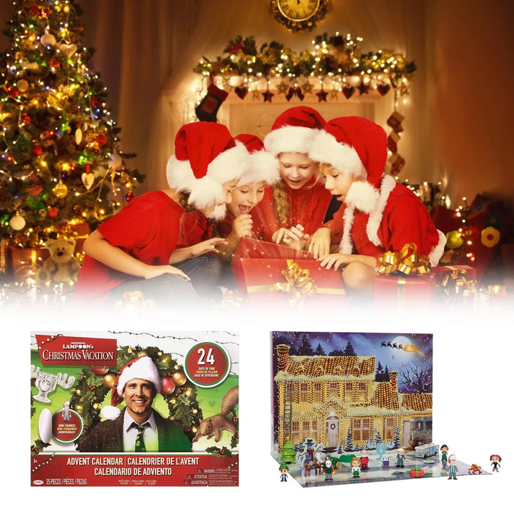 Christmas Holiday Advent Calendar 2024 24 Day Christmas Advent Calendar Containing 24 Christmas Holiday Figures and Accessories - Nook Nest Online Store