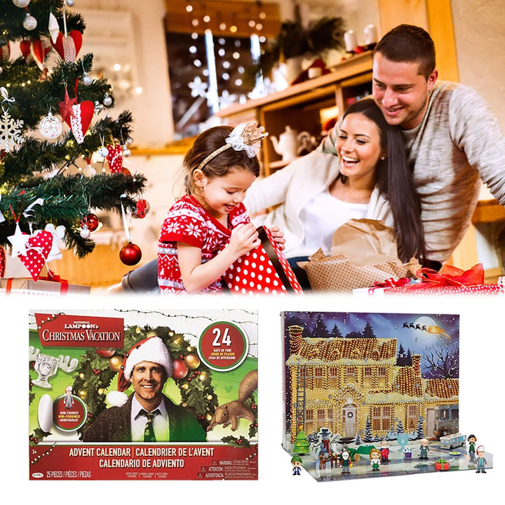 Christmas Holiday Advent Calendar 2024 24 Day Christmas Advent Calendar Containing 24 Christmas Holiday Figures and Accessories - Nook Nest Online Store