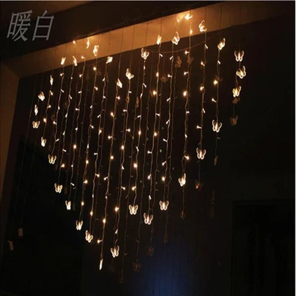 Christmas Lights Outdoor Led String Christmas Decorations for Home Party Decoration 12 Lamps - Nook Nest Online Store