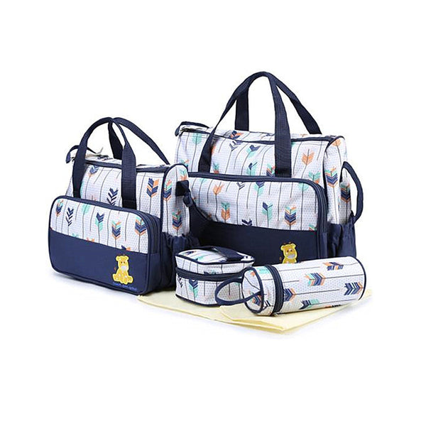 Fashion Printed Huayao Cloth Mummy Bag Five-piece Set