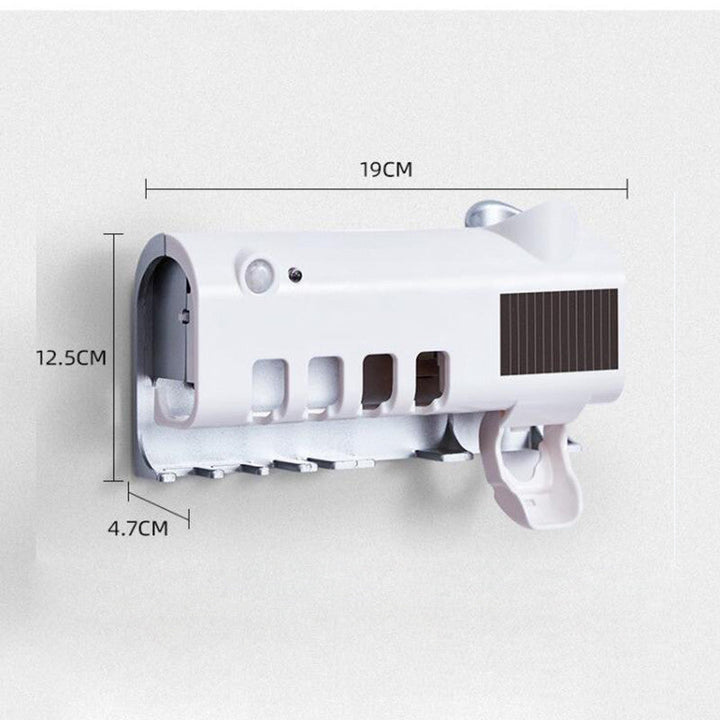 Intelligent UV Toothbrush Sterilizer Automatic Toothpaste Squeezer Toothbrush Toothpaste Rack - Nook Nest Online Store