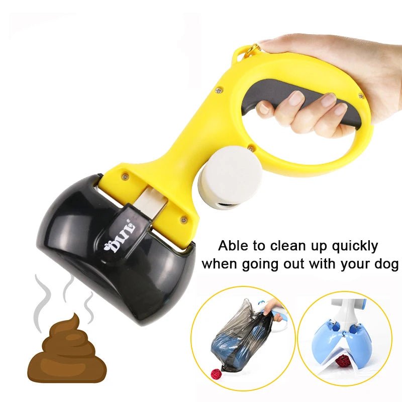 
                  
                    Pet Pooper Scooper Dogs Outdoor Pick up Excreta Cleaner with 1 Roll Bags Pet Feces Cleaner Picker Cleaning Tools for Dogs Puppy - Nook Nest Online Store
                  
                