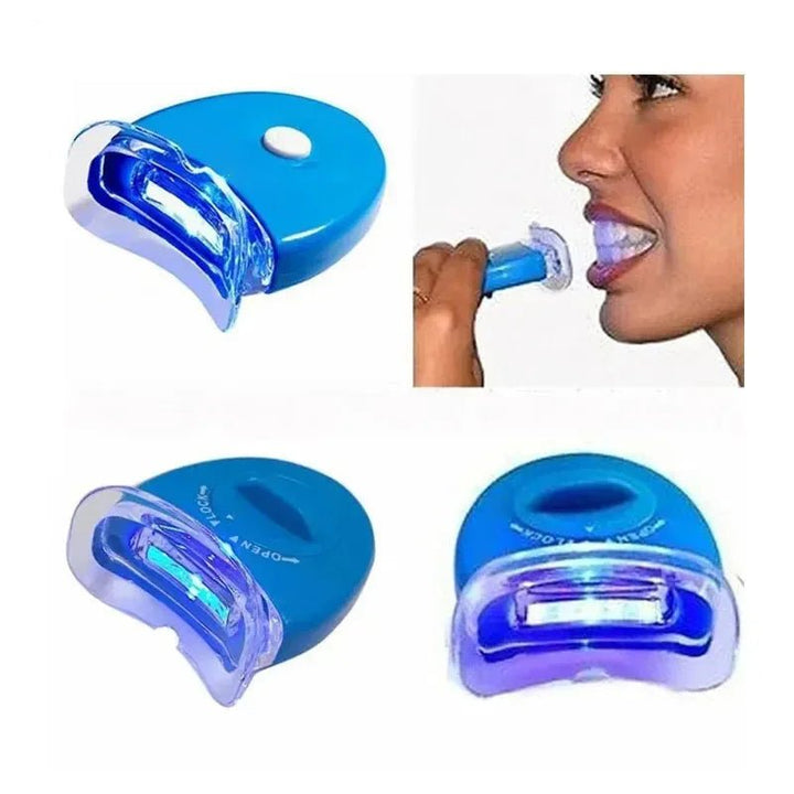 Portable LED Teeth Whitening Light Blue Light Teeth Bleaching Whiten Lamp Home Use Oral Care Lamp Tool Dentals Whitening Kit - Nook Nest Online Store