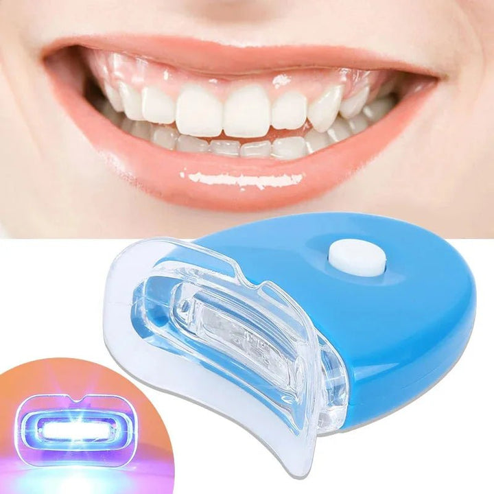 Portable LED Teeth Whitening Light Blue Light Teeth Bleaching Whiten Lamp Home Use Oral Care Lamp Tool Dentals Whitening Kit - Nook Nest Online Store