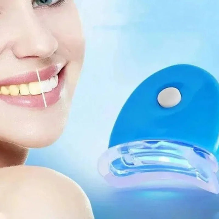 Portable LED Teeth Whitening Light Blue Light Teeth Bleaching Whiten Lamp Home Use Oral Care Lamp Tool Dentals Whitening Kit - Nook Nest Online Store