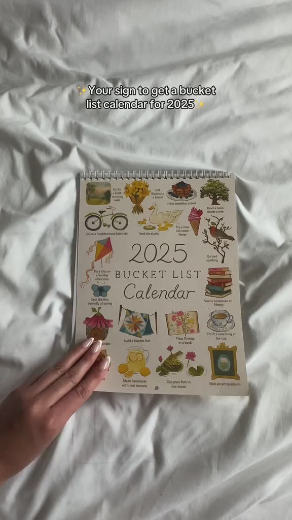 2025 Wish List Calendar Creative High-looking Value Wall Calendar Great Gifts Calendar Gift Home Decor