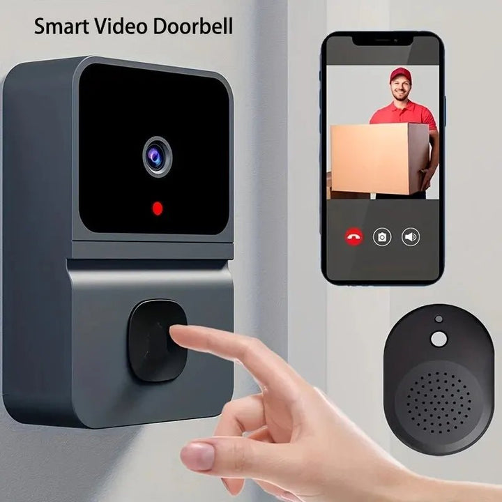 Wireless Doorbell Wifi Outdoor HD Camera Security Door Bell Night Vision Video Intercom Voice Change Home Monitor Door for Phone - Nook Nest Online Store